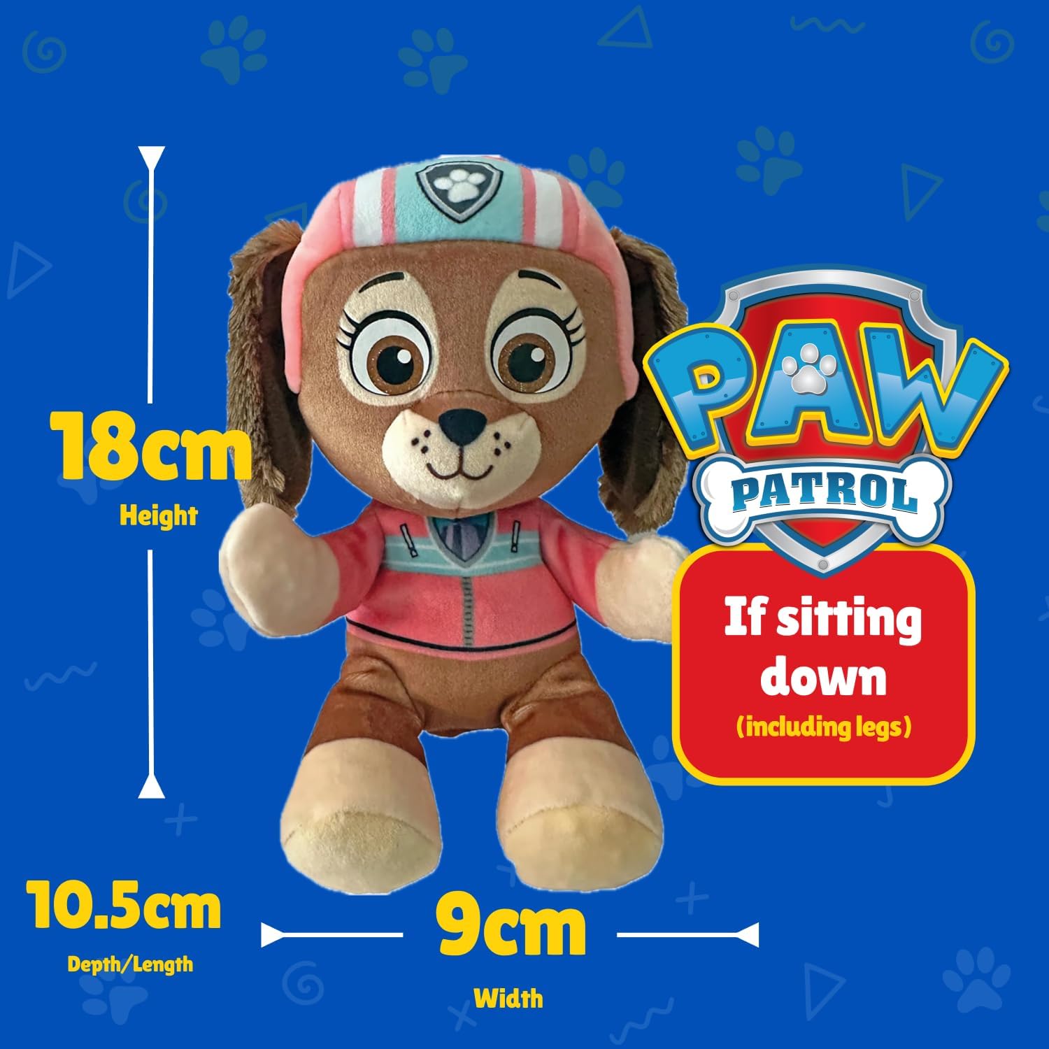 Ty - Paw Patrol Collection, Liberty, Heroes of The Puppy Squad in Floppy Version, 6"