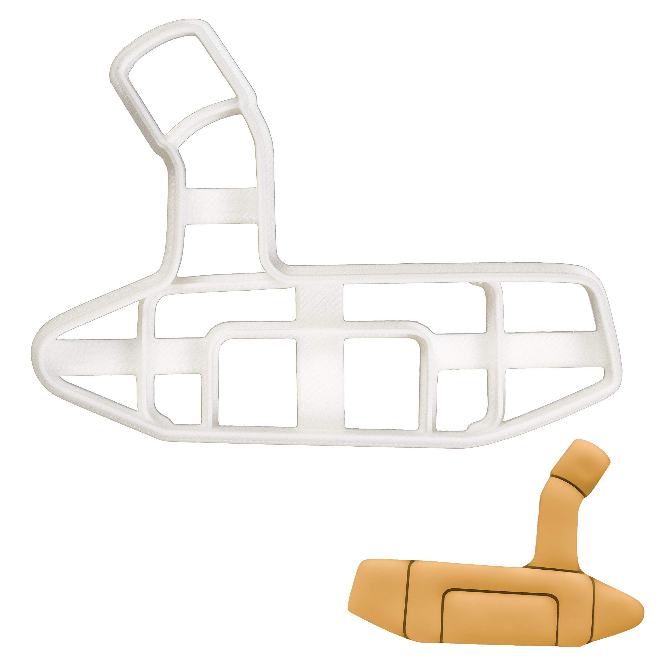 Golf Clubs Putter cookie cutter, 1 piece - Bakerlogy