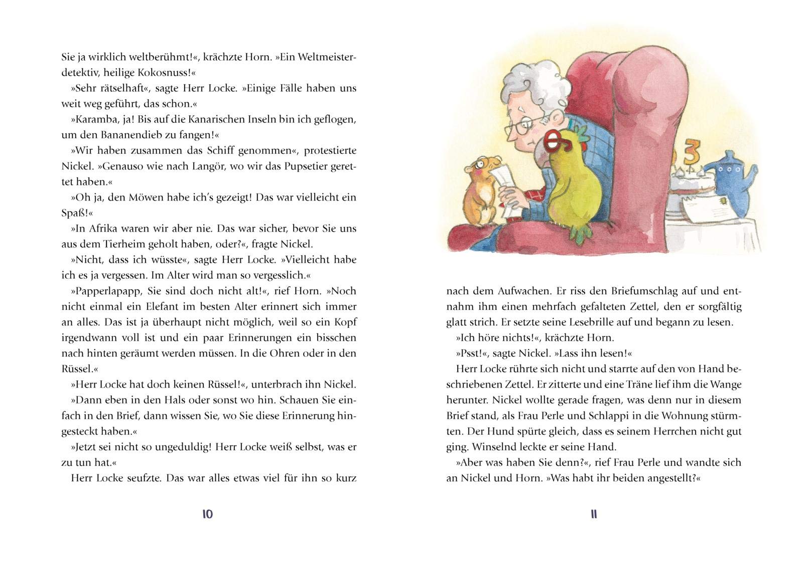 Nickel und Horn 3: Nickel und Horn auf Safari: Lustiger Krimi zum Vorlesen für Kinder (3)
