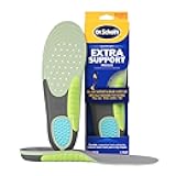 Dr. Scholl's Extra Support Shoe Insoles for Women, Size 6-11, 1 Pair: Designed for Plus-Size and Tall Women, Arch Inserts - Helps Reduce Lower Back Pain and Foot & Leg Fatigue