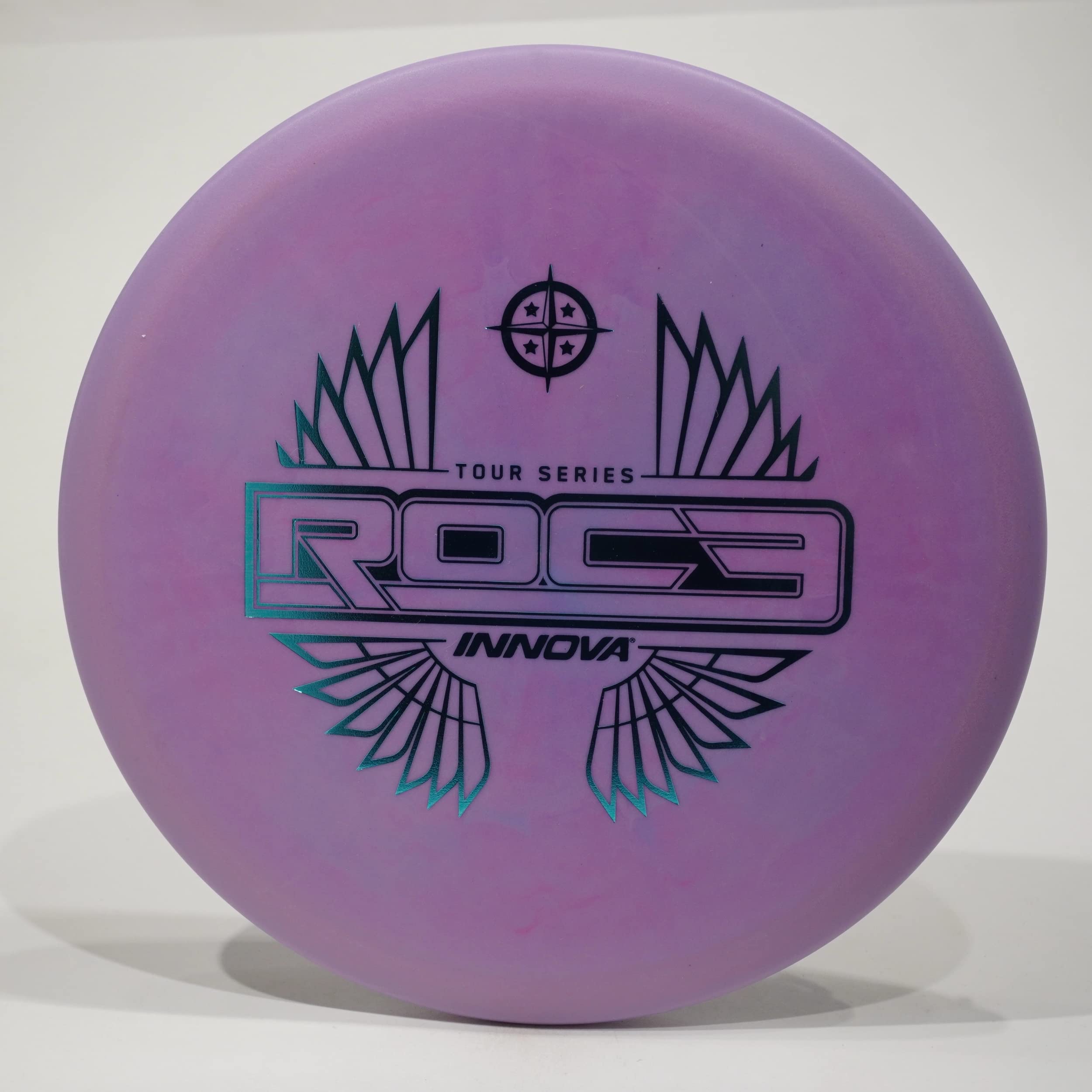 Innova Disc Golf Innova Roc3 (Color Glow KC Pro) Tour Series Midrange Golf Disc, Pick Weight/Color [Stamp & Exact Color May Vary] Purple 180 Grams