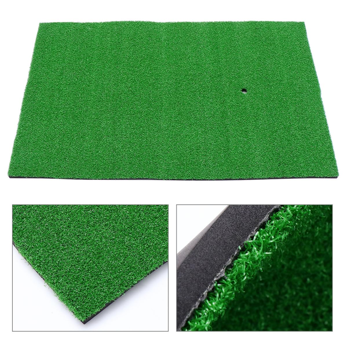 Tappetino Golf 80cm in Prato Sintetico PP per Allenamento Realistico