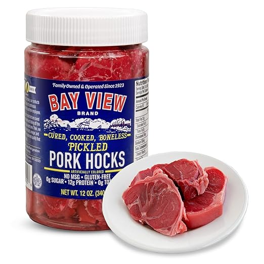 Bay View Brand Gourmet Pickled Pork Hocks 12 oz
