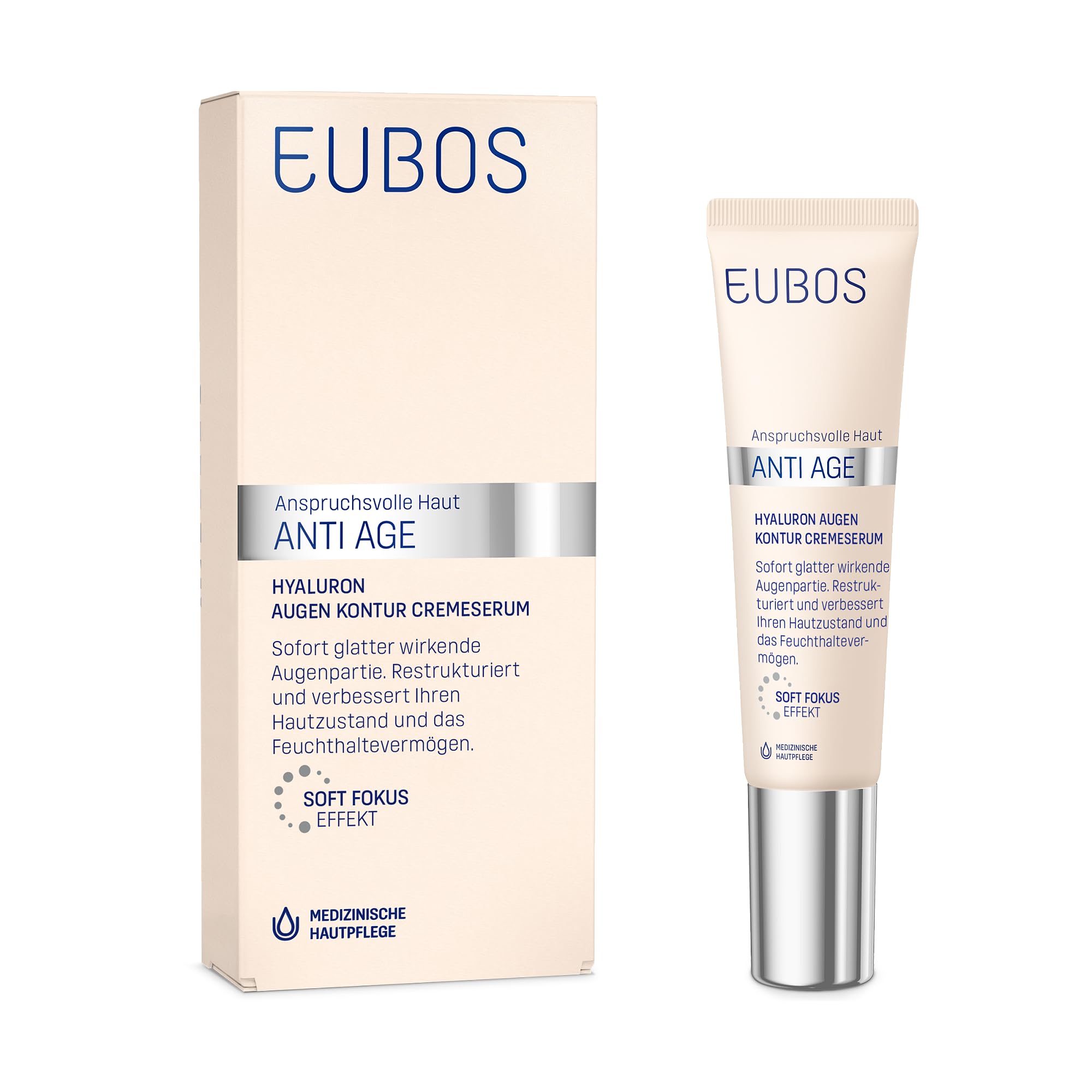 EUBOS SENSITIVE Hyaluron Augen Kontur CremeSerum