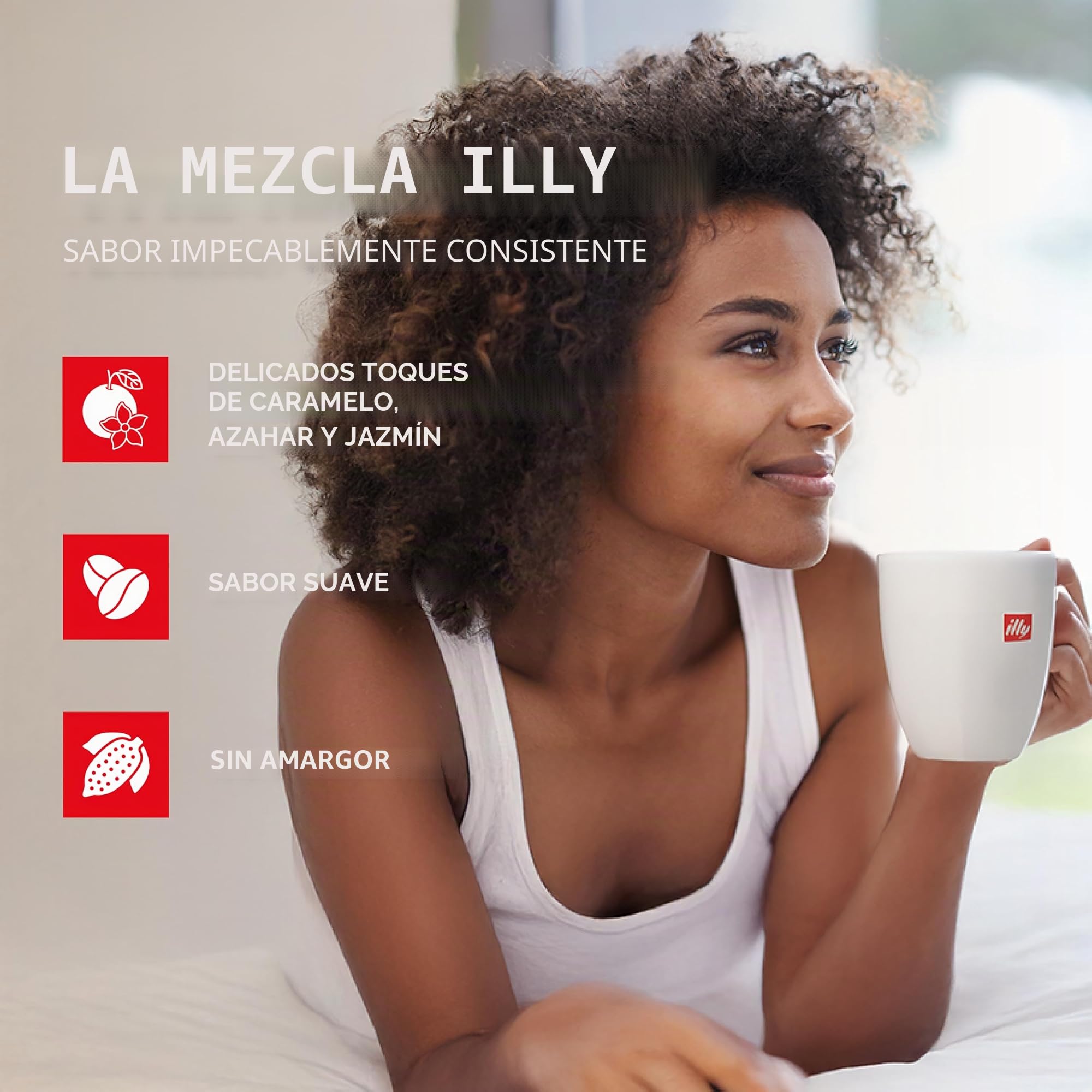 illy, Café en Cápsulas Compatibles de Aluminio CLASSICO, 100% Arabica con notas de flor de naranja y jazmín, sabor dulce y regusto dulce, 10 paquetes de 10 (100 cápsulas en total)