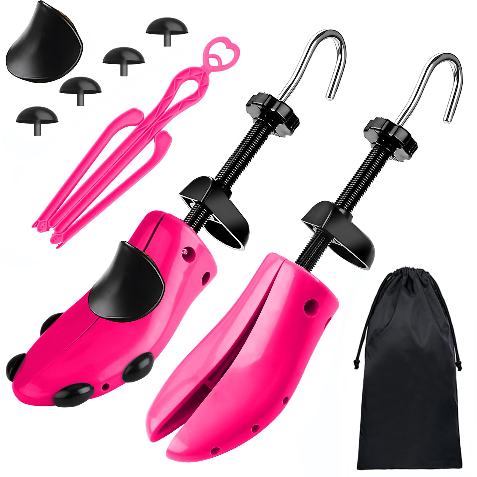 CHERAINTIShoe Stretcher - Shoe Trees for Women and Men, Adjustable Stretch Length and Width for Wide Feet Expander Widener