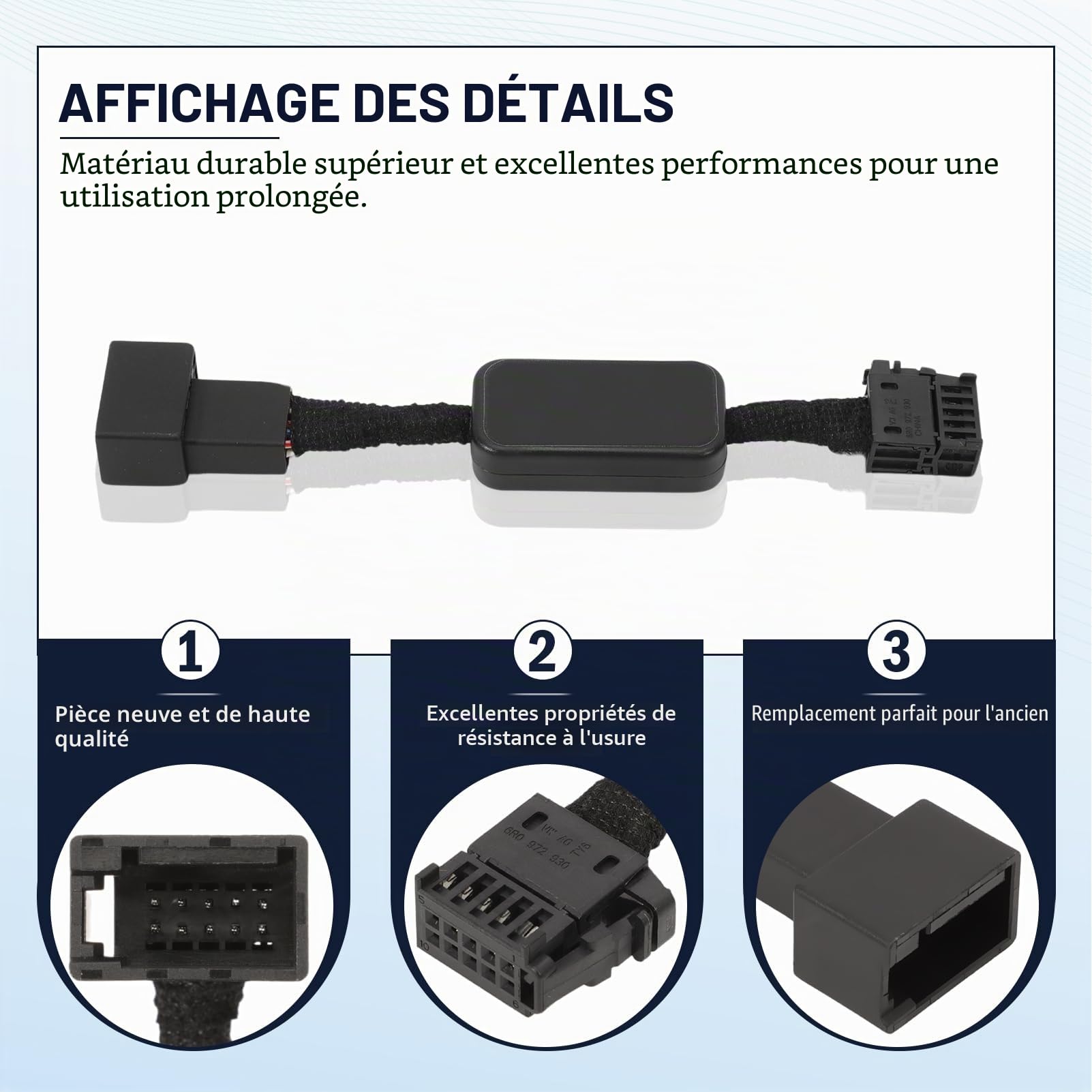 Système de Démarrage et d'arrêt Automatique du Moteur de Voiture pour Golf 7 Golf 7.5 Passat B8 B8.5 Touran T-Roc éliminateur de démarrage et d'arrêt Connecteur Start Stop
