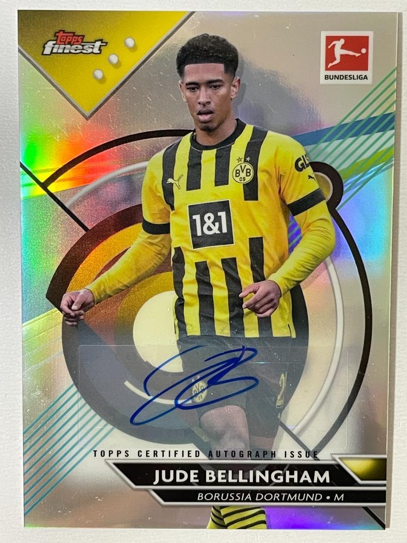 Amazon.co.jp: 2023 Topps Finest Jude Bellingham Auto : おもちゃ
