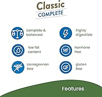 Vista 3 de almo nature Classic Complete - Wet Cat Food - Chicken Recipe with Ocean Fish in Gravy - Grain Free, GMO Free, No Artificial Colors and Flavors