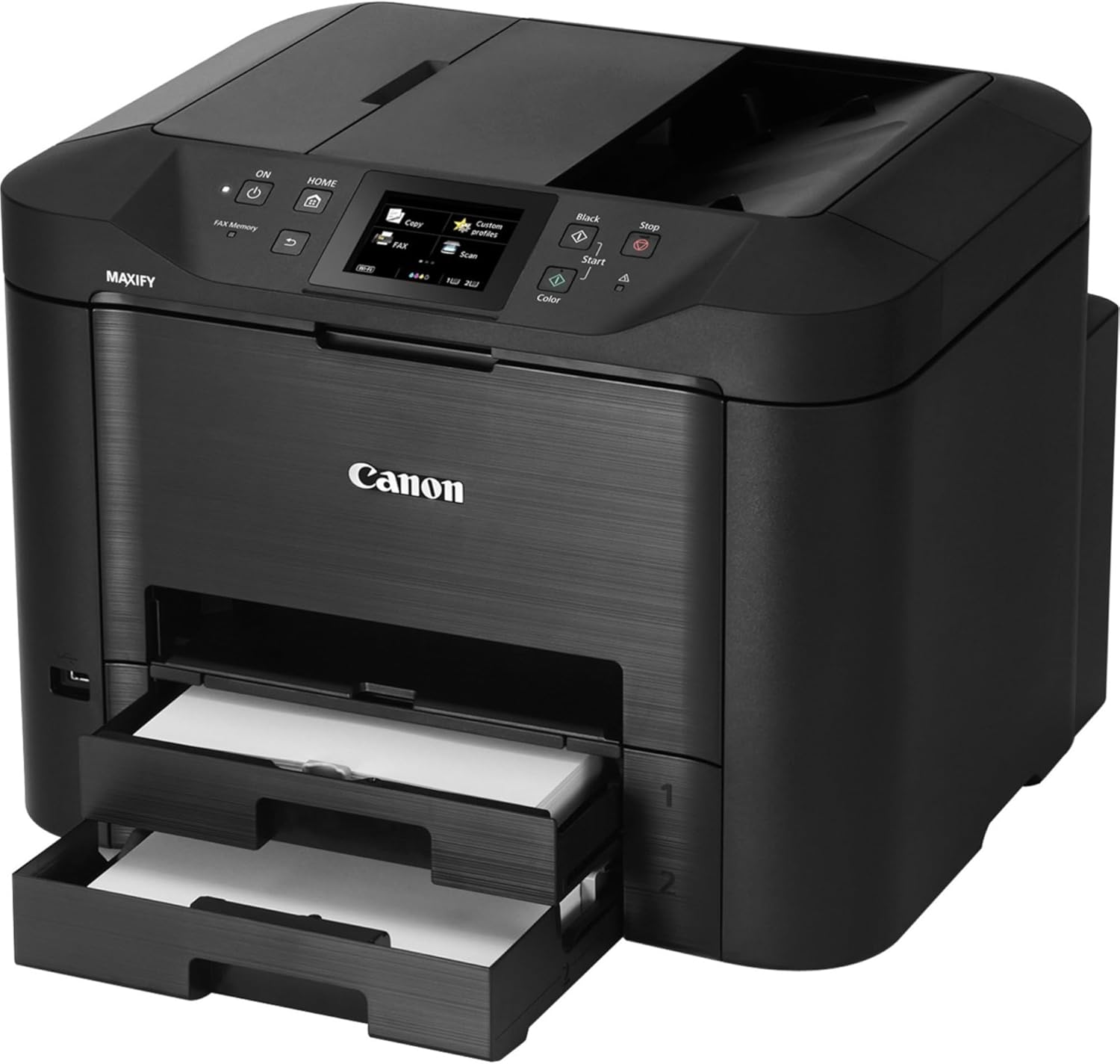 Canon Office and Business MB5420 Wireless All-in-One Printer,Scanner, Copier and Fax, with Mobile and Duplex Printing, Black, Desktop Printer Only