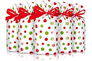 Whaline Holiday Drawstring Bags: Festive Christmas Goodies Gift Packaging