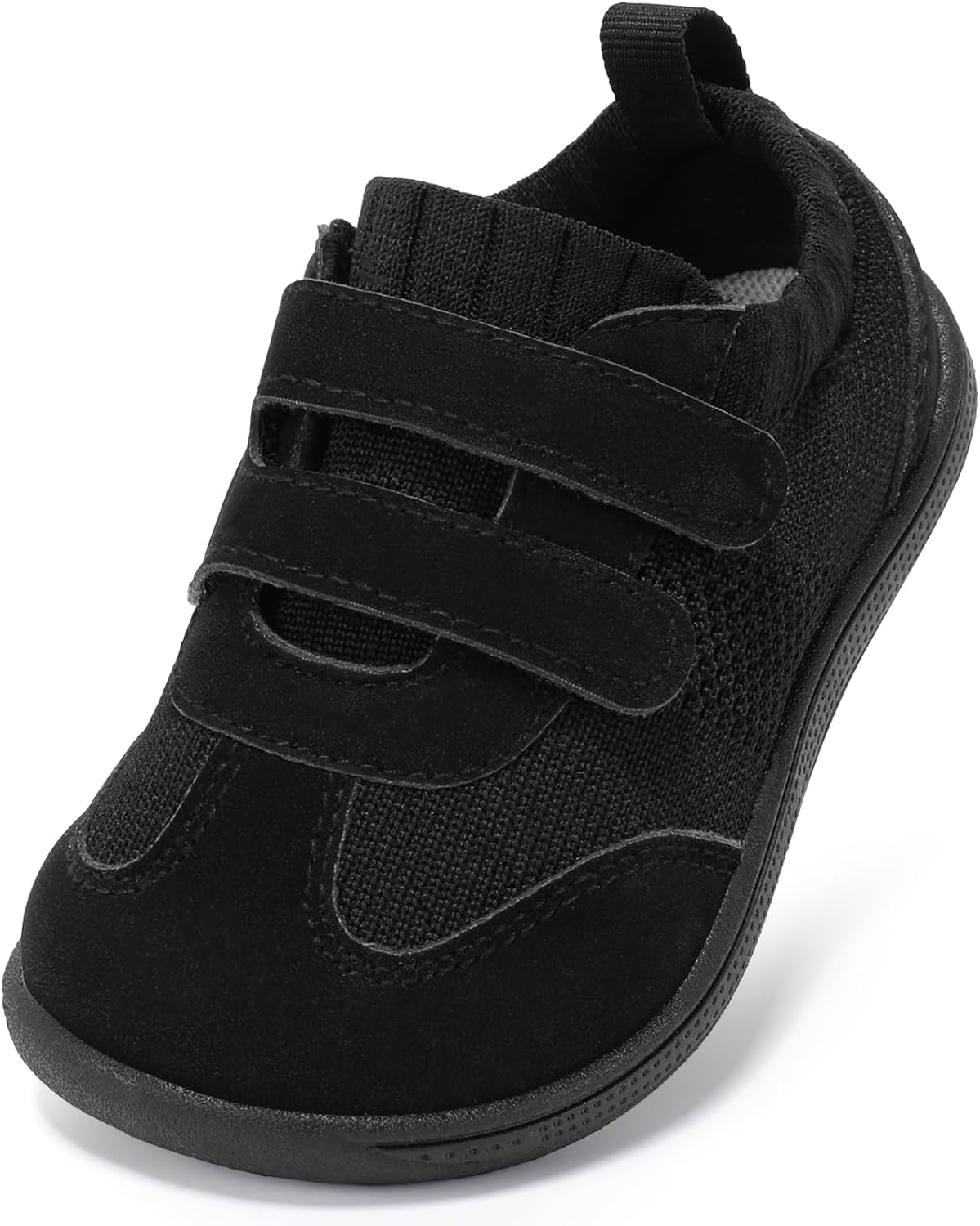 STQ KIDS Toddler Wide Toe Box Barefoot Shoes Boys Girls Sneaker Tennis Sneakers Breathable Non-Slip First Walking Shoe School Activities