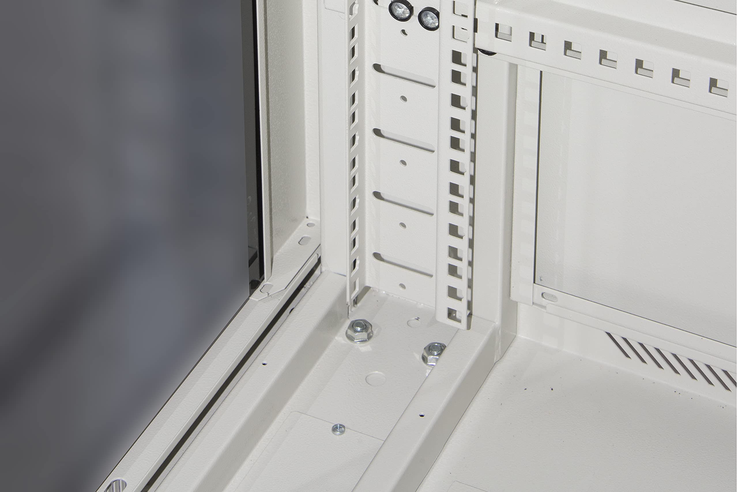 LINK ARMADIO RACK 19" 27U (A) 1388 (L) 600 (P) 600 COLORE GRIGIO PORTA VETRO