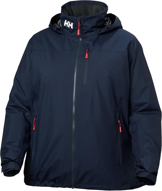 Helly Hansen Women's Crew Hooded Mid Plus Jacket 2.0