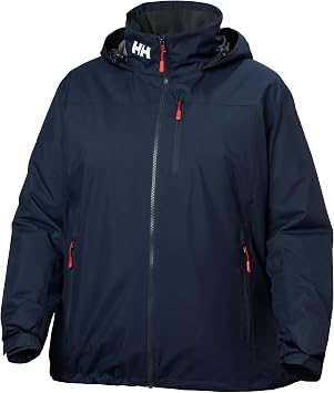 Helly Hansen Women's Crew Hooded Mid Plus Jacket 2.0