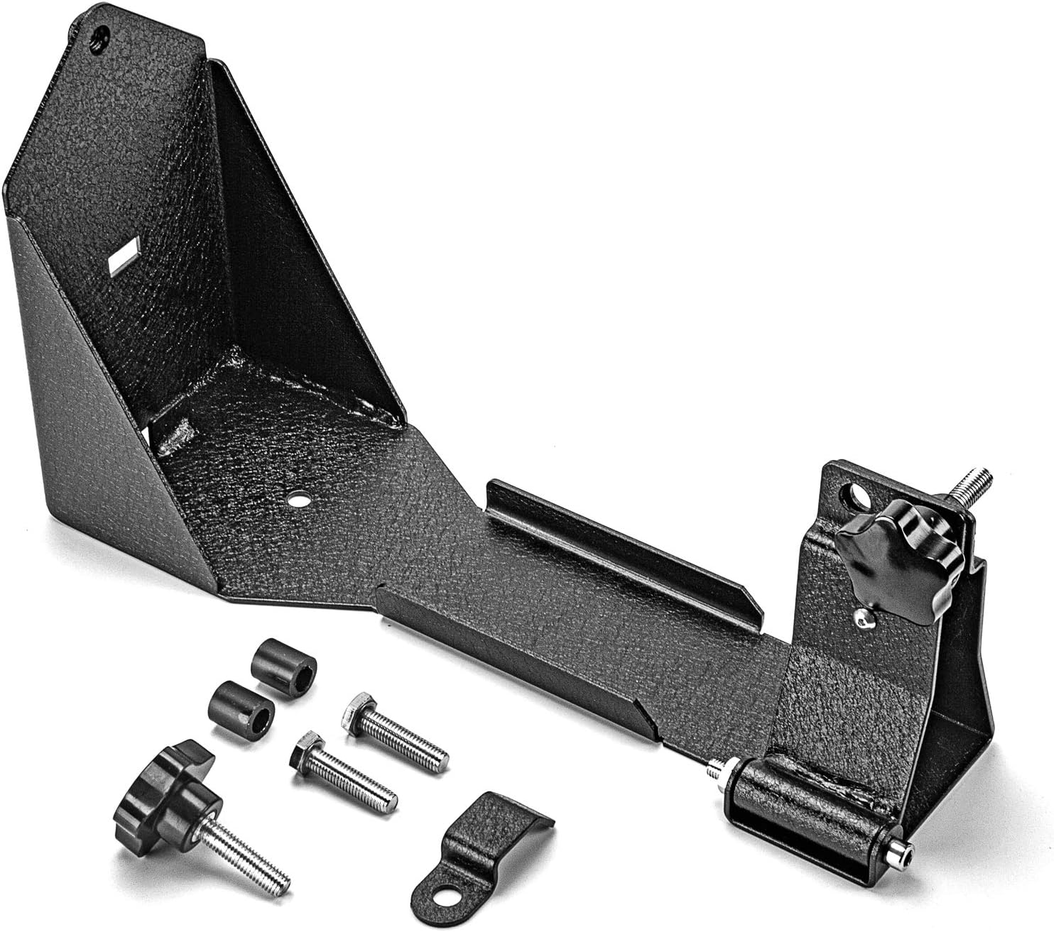 WSays Offroad Lift Jack Holder Tailgate Mount Bracket Kit Compatible with 2018-2024 Jeep Wrangler JL