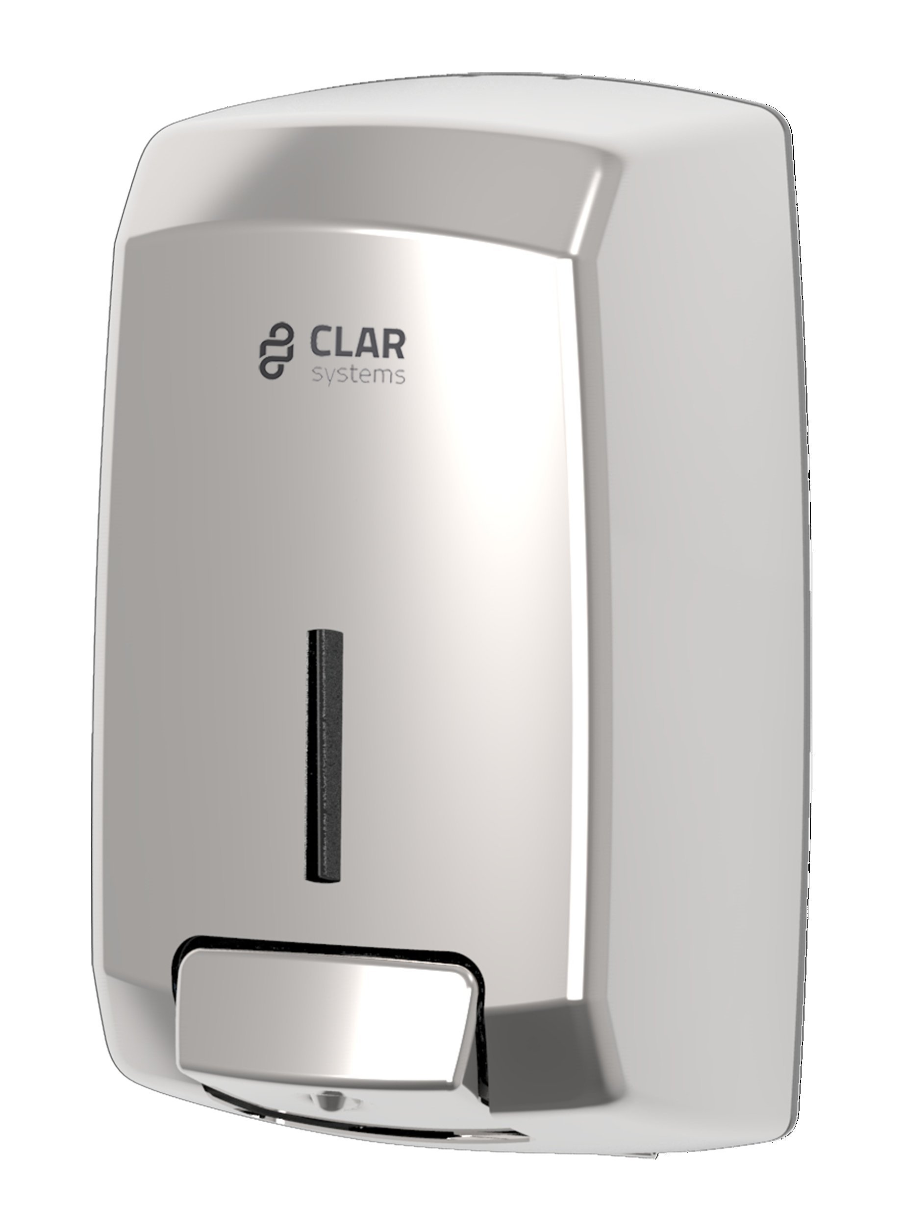 Clar Systems J4110BR Dispensador de Jabón, Acero Inoxidable, Brillo