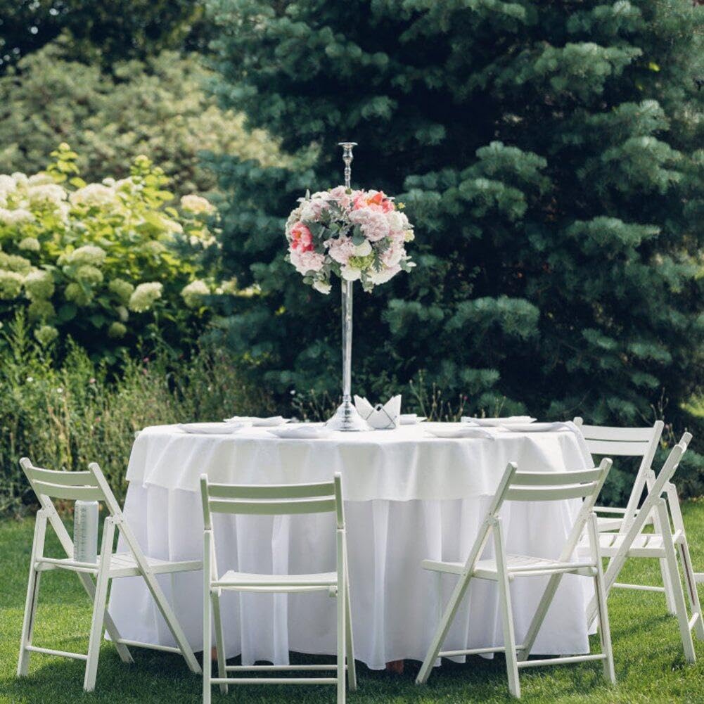 Manteles redondos de seda para bodas, manteles de tela elegantes para banquetes, restaurantes, bodas, fiestas y eventos