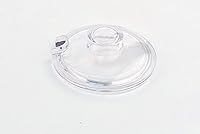 Vista 9 de GET CD-8-C-2-CL - Tarro de condimentos resistente a la rotura con tapa ranurada, transparente