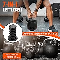 Vista 4 de HXD-ERGO Adjustable Kettlebell Weight Set-Quickly Adjusts Weights, Comfortable Grip, Ergonomic Kettlebell Sets For Home Gym