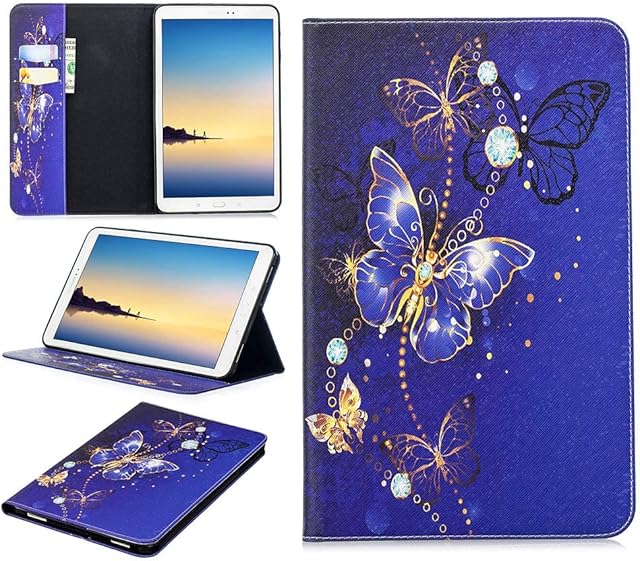 Tablet Case for Samsung Galaxy Tab A 10.1 2016 - Premium Leather Folio Case Cover for Samsung Galaxy Tab A 10.1( 2016 ) with Card Slots