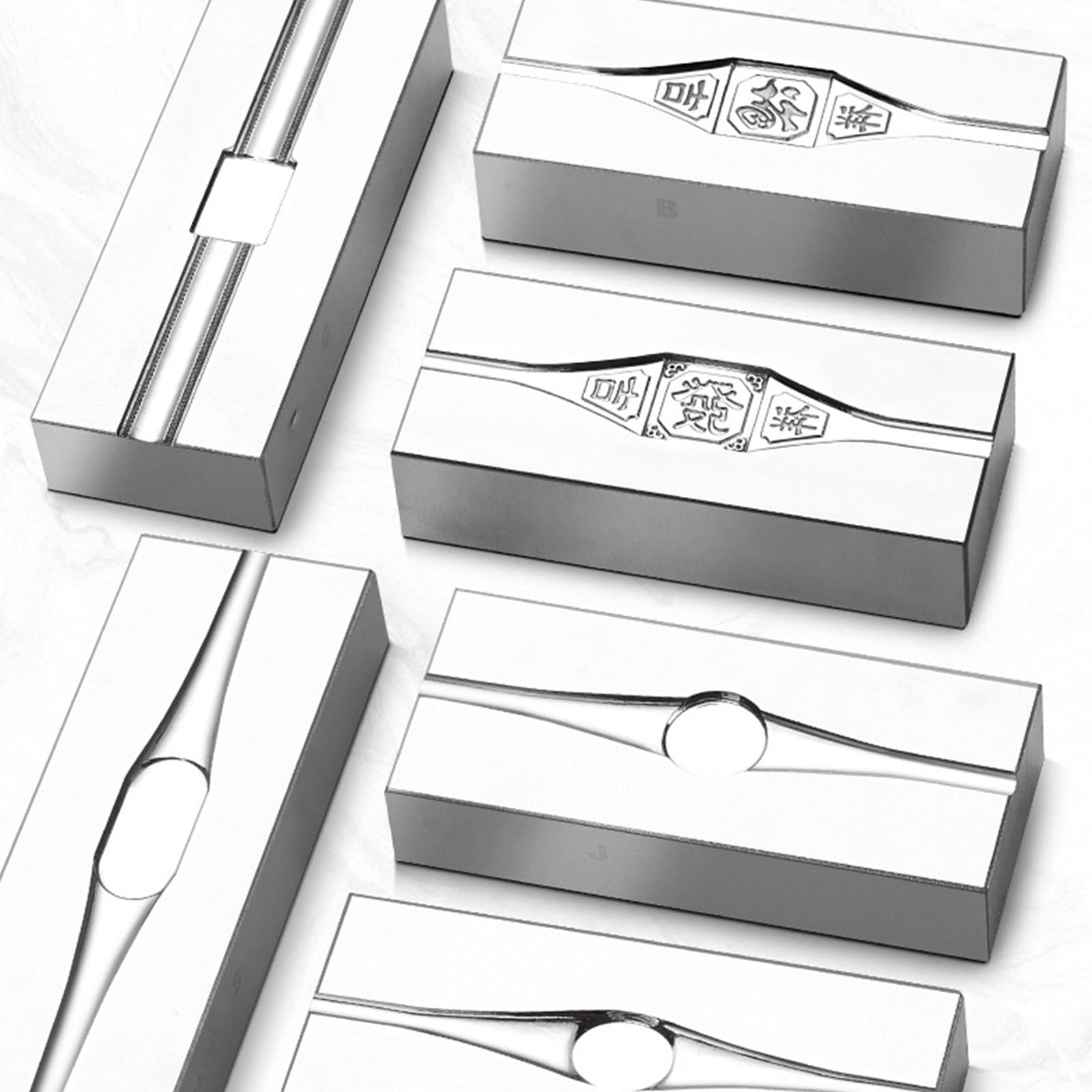 Outil à rainures en acier robuste conçu pour le façonnage des anneaux dans les applications de fabrication de bijoux
