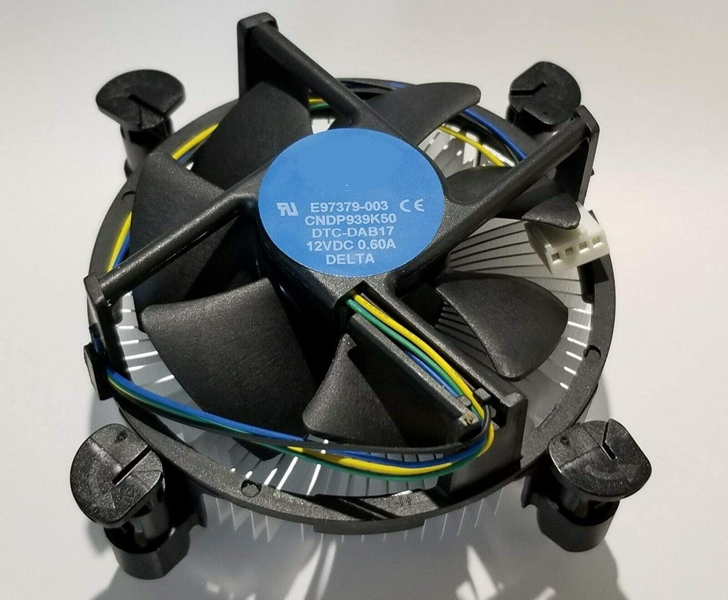 1Goal New Heatsink&Cpu Cooling Fan For Intel I3/I5/I7 Lga 115X 1150 1151 1155 1156 Series E97379-003 D34223–001 D75716 D95263 E18764 E33681–001 E97375 E97378–001 Cndp751K50 Dtc-Dab16 4-Pin 3.5-IN Fan