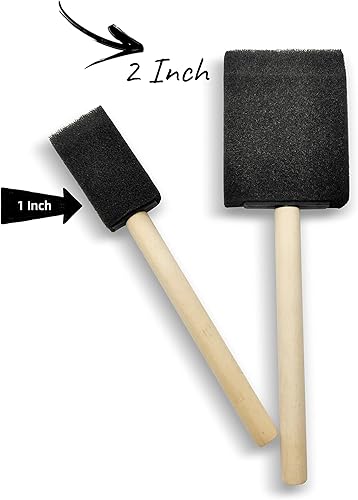 Miniatura 5 de Artlicious - Brochas de espuma para pintar