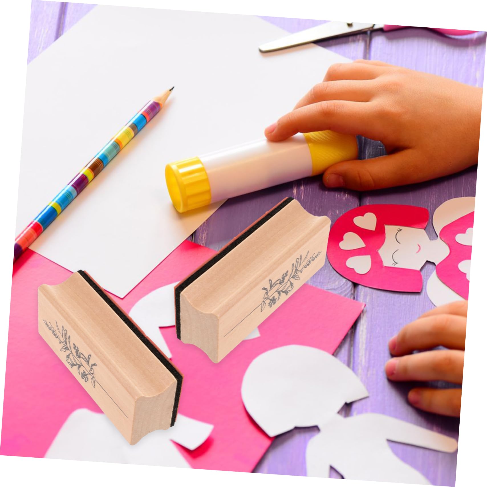 SHINEOFI 5 Set Timbro Adesivo Timbro Autoinchiostrante Francobolli Per Diari Di Libri Timbro Con Nome Per Francobolli Da Golf Timbro Pianificatore Lettera Costume Di Legno 8 Pezzi*5