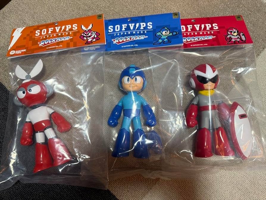 【新品】SOFVIPS ソフビップス ロックマン・ブルース セット売り Amazon.co.jp: sofvips ロックマン ブルース カットマン ソフビ
