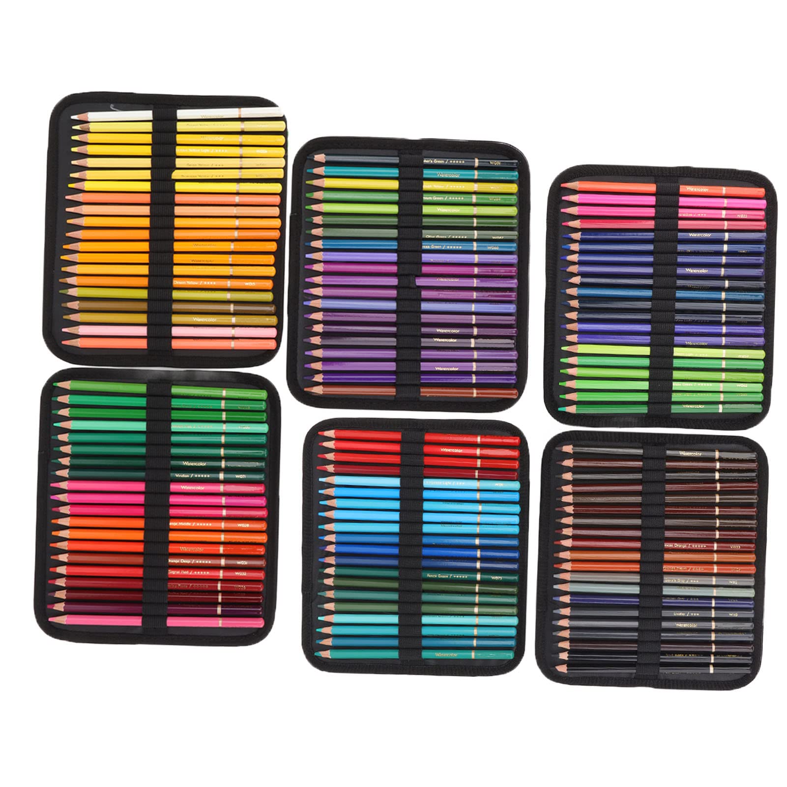Buntstift-Set, 120 Farben Wasserlösliche Buntstifte Umweltfreundliches Material Buntstifte Tragbares Buntstift-Kunstset für Erwachsene Professionelle Künstler Anfänger
