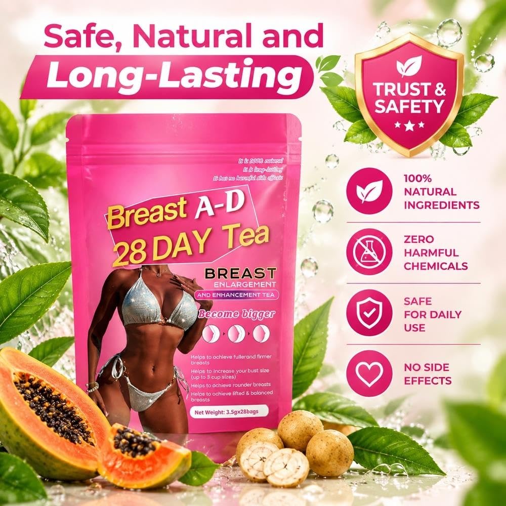 Té De Mejora Senos A Base Hierbas Naturales 28 Días For Taza AD