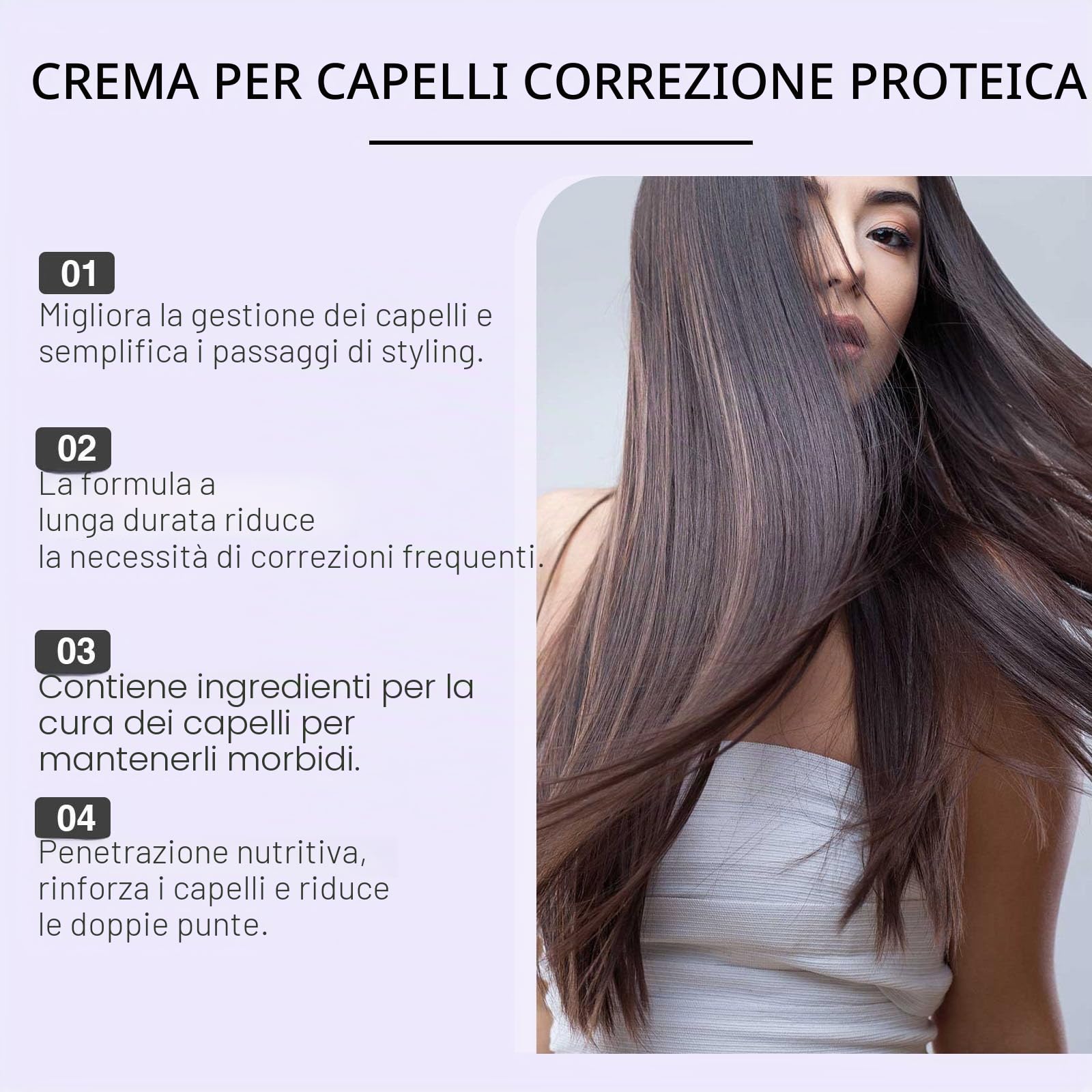 Lumino Liss Alisado, Lumino Liss Alisado Sin Formol, crema lisciante per la correzione delle proteine, dona ai capelli una setosità naturale, levigatezza di lunga durata, Sin Formol Keratina, per