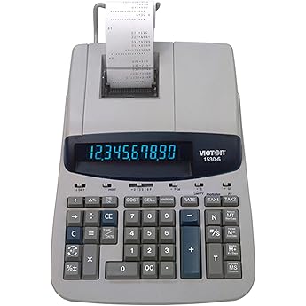 Victor 1460-4 12 Digit Extra Heavy Duty Commercial Printing Calculator