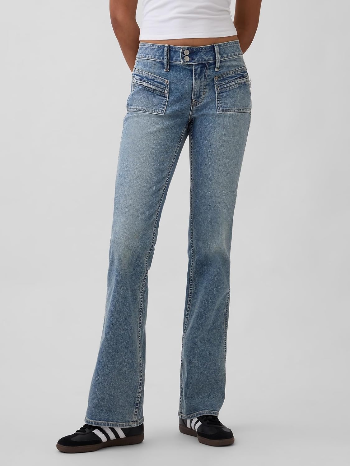 Gap Womens Low Rise Long and Lean Denim Jean - Image 2