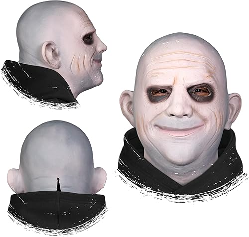 Miniatura 3 de Máscara de disfraz de Halloween de calidad prémium máscara de Halloween ultra realista para hombres máscara profesional de silicona y látex para