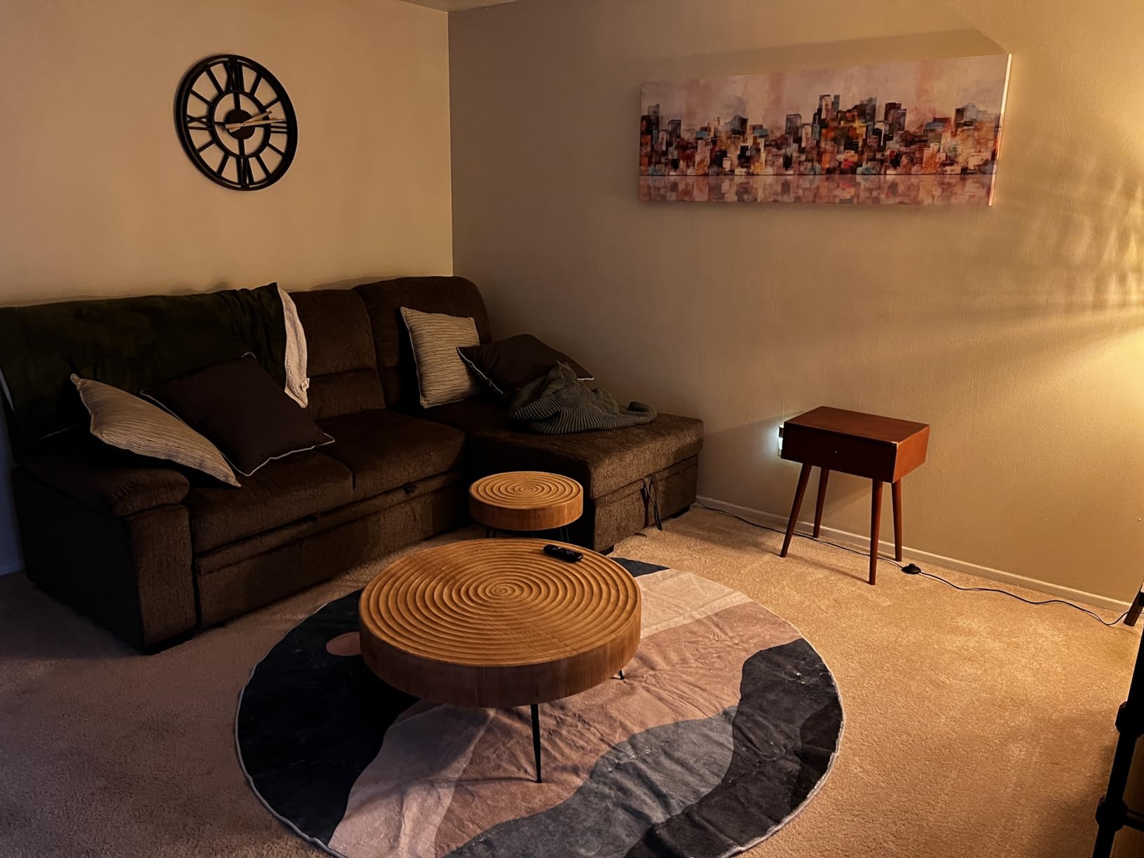 $42/mo - Finance COZAYH 2-Piece Modern Farmhouse Living Room Coffee ...