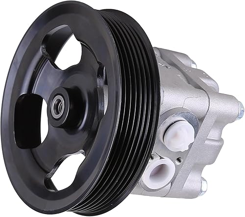 Bomba de dirección asistida con polea compatible con Nissan 370Z Infiniti EX35 EX37 FX35 FX37 G35 G37 M35 M37 Q40 Q50 Q60 Q70 QX50 QX70 3.5L 3.7L