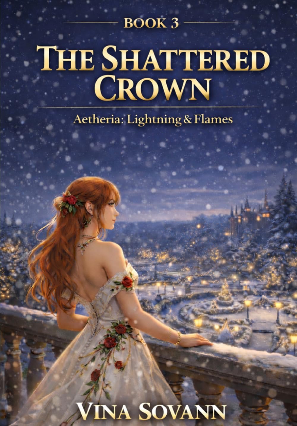 The Shattered Crown: An Isekai Romantasy (Aetheria: Lightning & Flames)