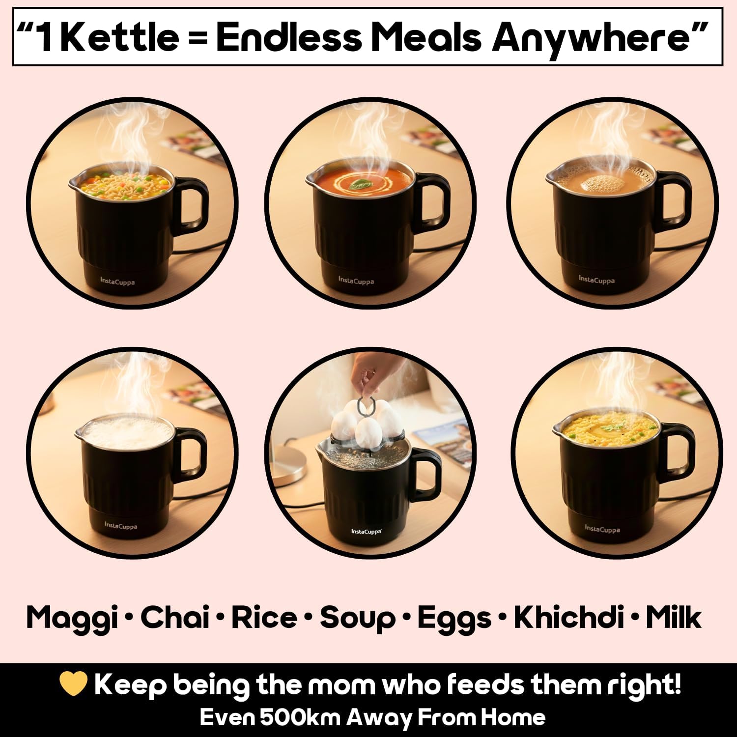 Portable MultiKettle - Cook Noodles & More! -2