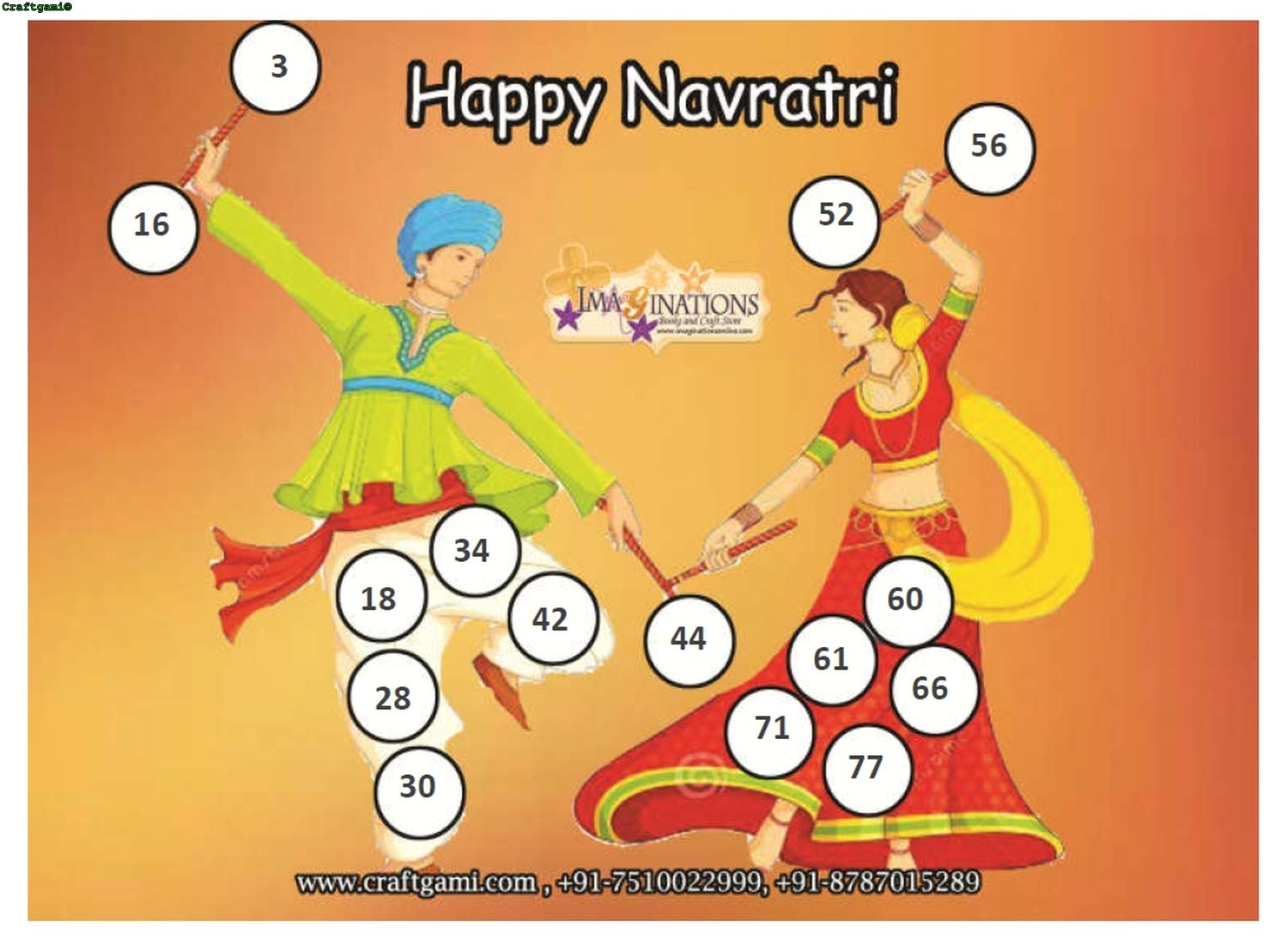 See full amazon price history chart for Craftgami - Navratri (Dandiya) Theme Tambola Tickets - Housie Tickets (24 Tickets) Craftgami - Navratri (Dandiya) Theme Tambola Tickets - Housie Tickets (24 Tickets) (B07WJD2H1S) Amazon Price History, Amazon Price Tracker