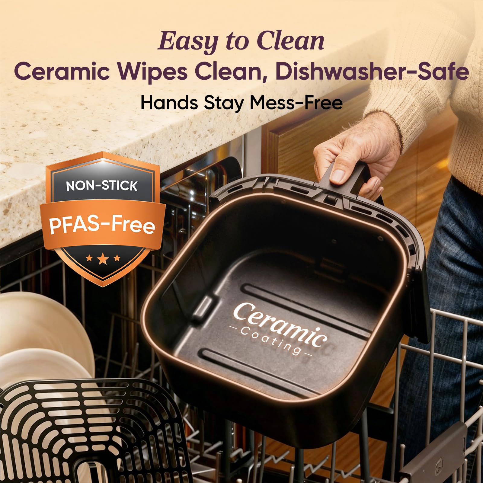 Amazon.com: Cosori Air Fryer Pro LE 5 Qt, 9-in-1, Ceramic Coating