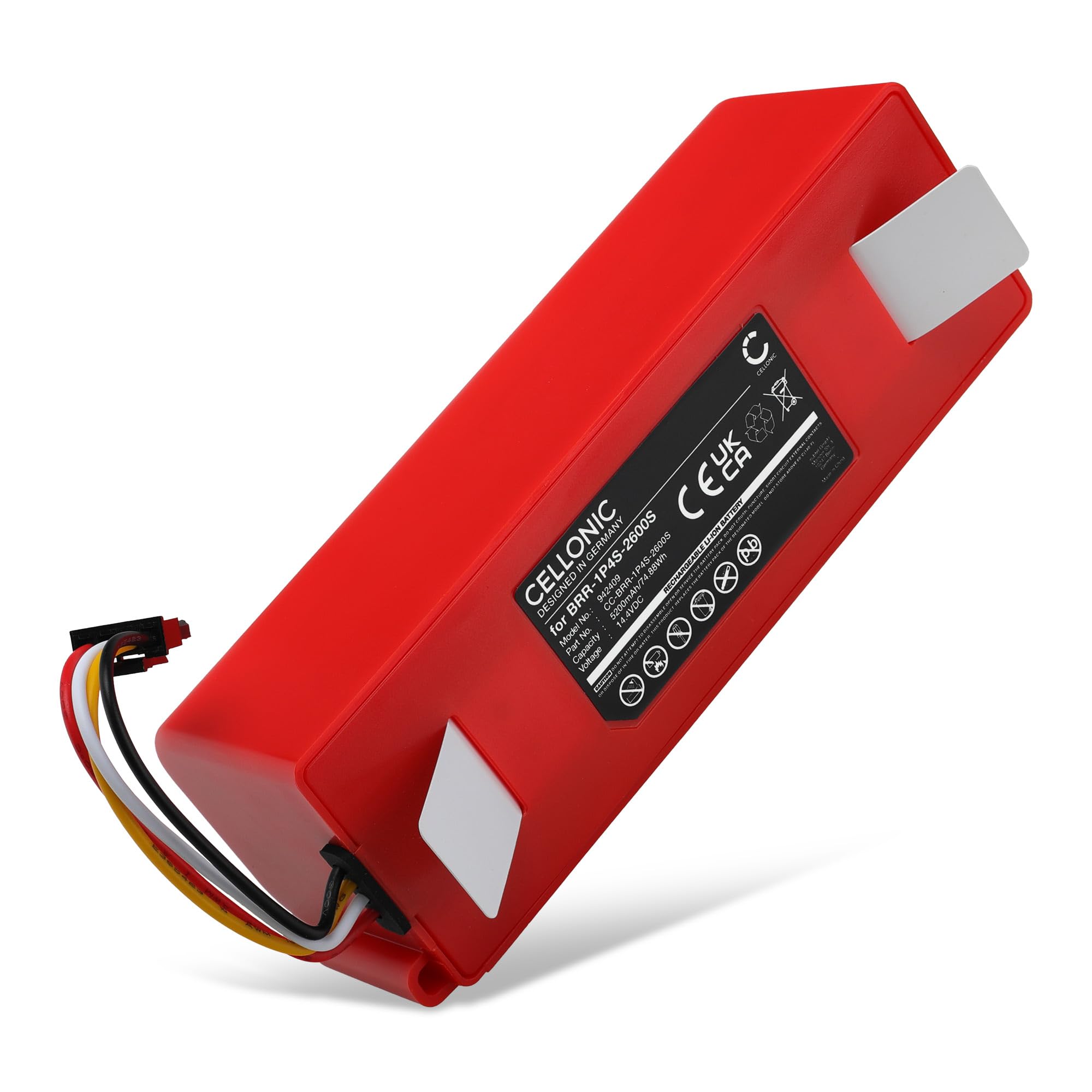 CELLONIC 1x Batterie Compatible avec Roborock AED03HRR, AED04HRR, C10