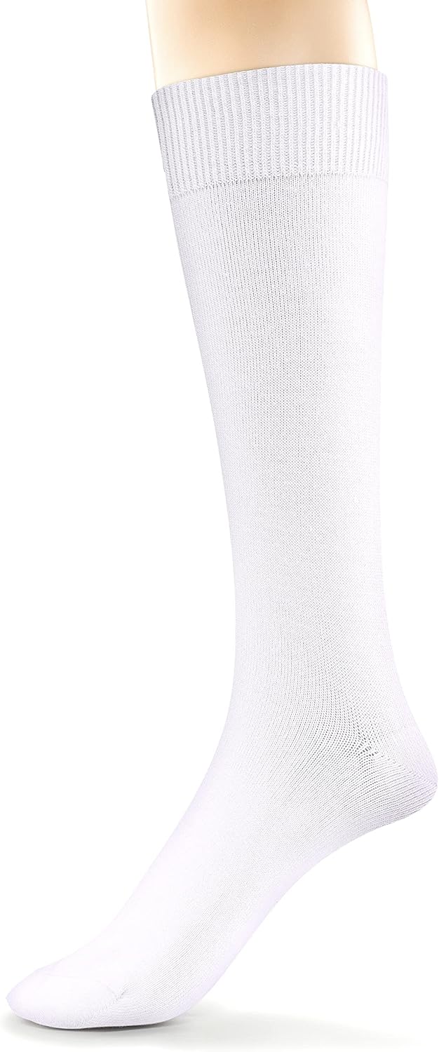 Silky Toes Mens Super Soft Rayon Bamboo Crew Socks 3 Pk Luxurious Seamless Dress Socks - Image 2