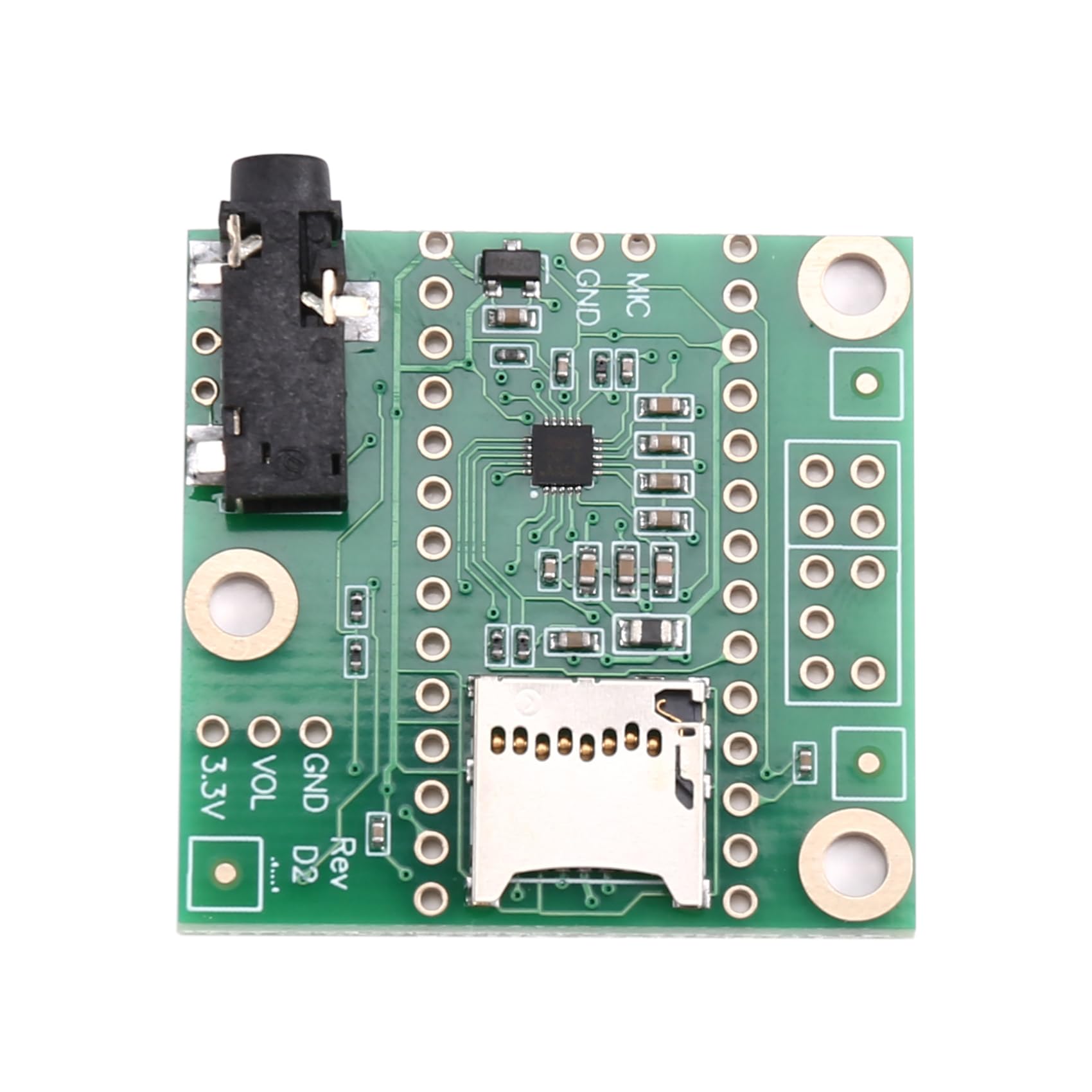 Audio-Adapterkarte für Teensy 4.0, für Teensy 4.1 (für Teensy 4 Rev D) – DEV-15845
