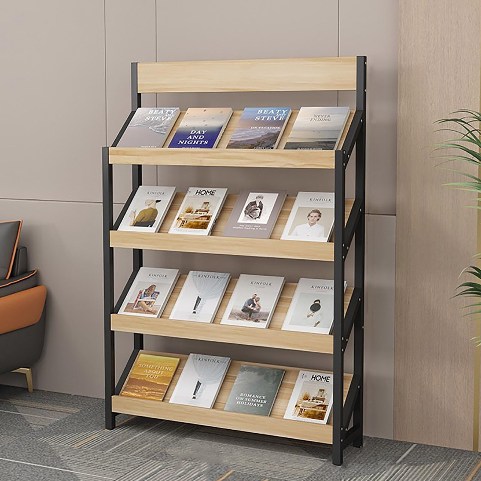 Sauder 【アメリカ老舗家具メーカー】木製マガジンラック付きキャビネット 楽天市場】マガジンラック 無垢 マガジンスタンド キャビネット 北欧