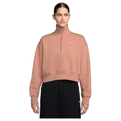 Nike Sportswear Phoenix Fleece 1/4 zip Cropped Sweatshirt Women