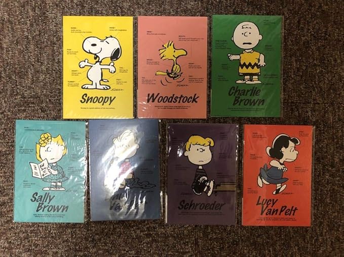 Amazon Co Jp スヌーピーミュージアム ポストカード 7枚 文房具 オフィス用品