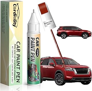 NBL Scarlet Ember Touch Up Paint for Nissan, Color Accurate Car Paint Scratch Repair Pen, Quick & Easy Fix Automotive Chips and Nicks