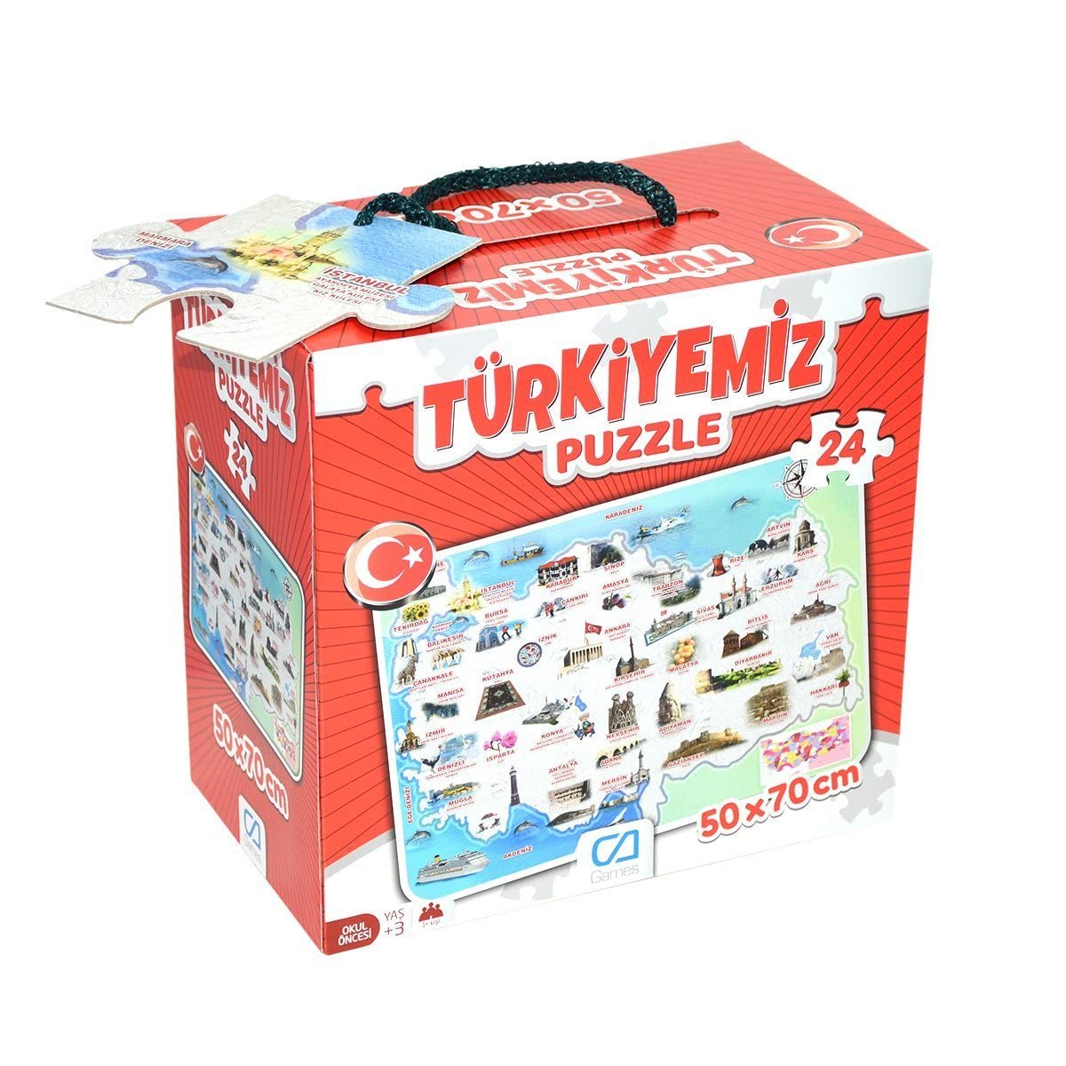 CA Games Türkiyemiz Yer Puzzle